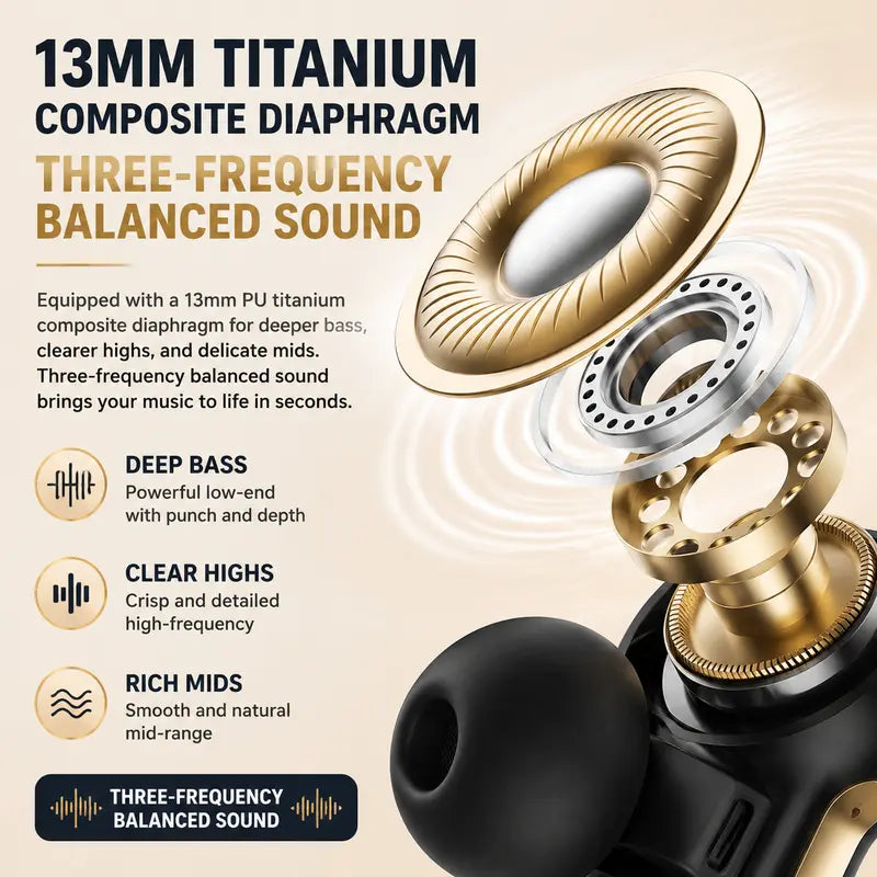 MONSTER Open-Ear Clip-On Earbuds – Bluetooth Wireless Headphones, Lightweight Comfort Fit for Calls, Music & Workouts