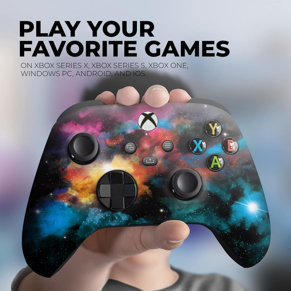 NEBULA SOVEREIGN | Galaxy Design Xbox Controller, Cosmic Luxury Edition